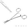 STAINLESS STEEL HEMOSTAT CURVED, STRAIGHT TIP FORCEPS TOOLS